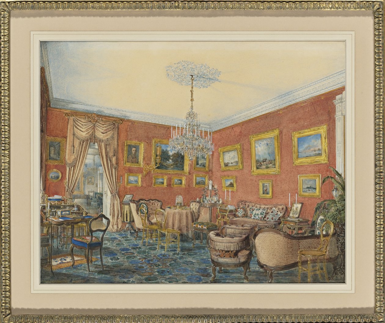 View of the artist