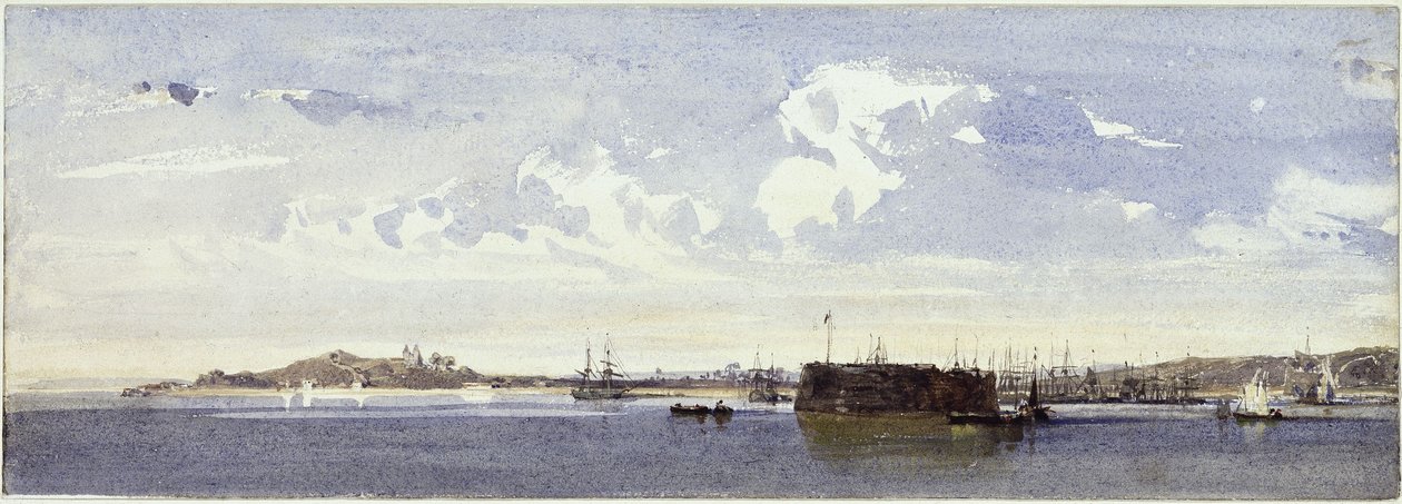 Panorama of Bahia by Eduard Hildebrandt