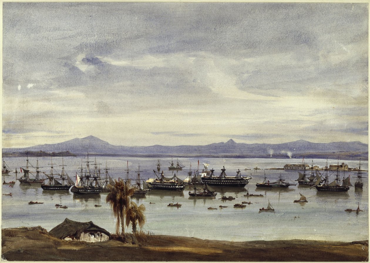 Panorama of Rio de Janeiro by Eduard Hildebrandt