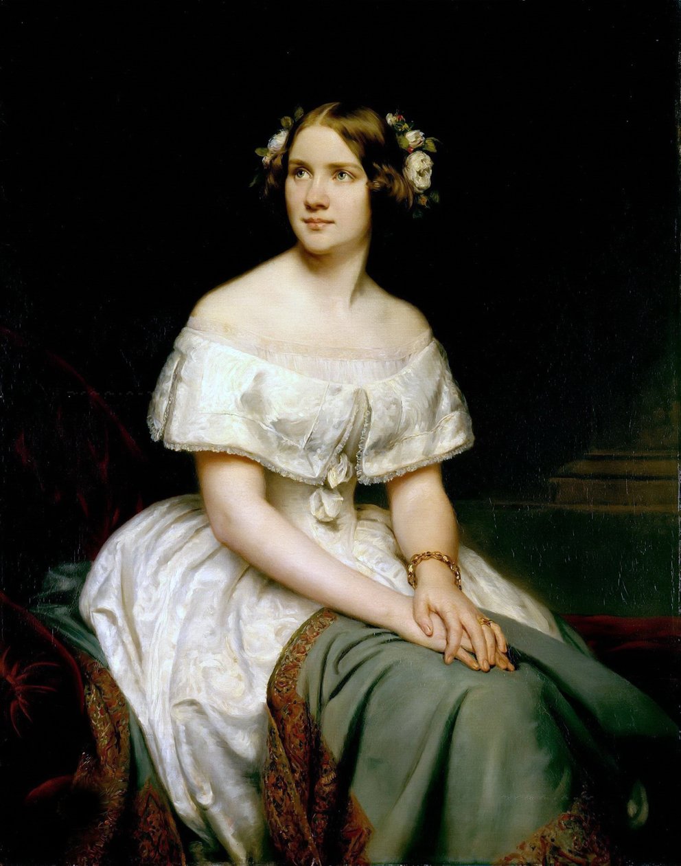 Portrait of the Soprano Jenny Lind, 1846 by Eduard Magnus