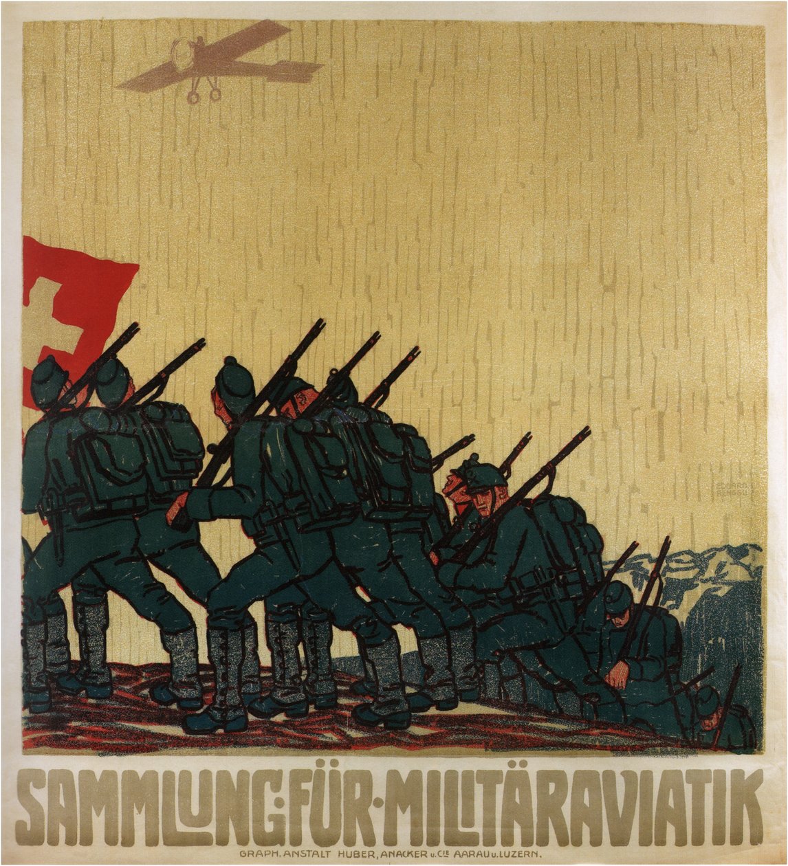 Donations to the Air Fleet, 1914 by Eduard Renggli the Younger