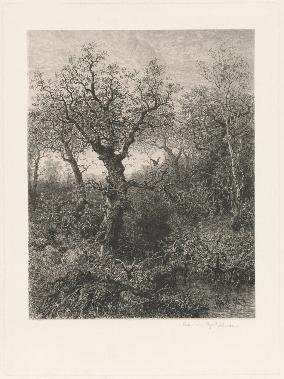 Autumn by Eduard Willmann, after Eduard Marak