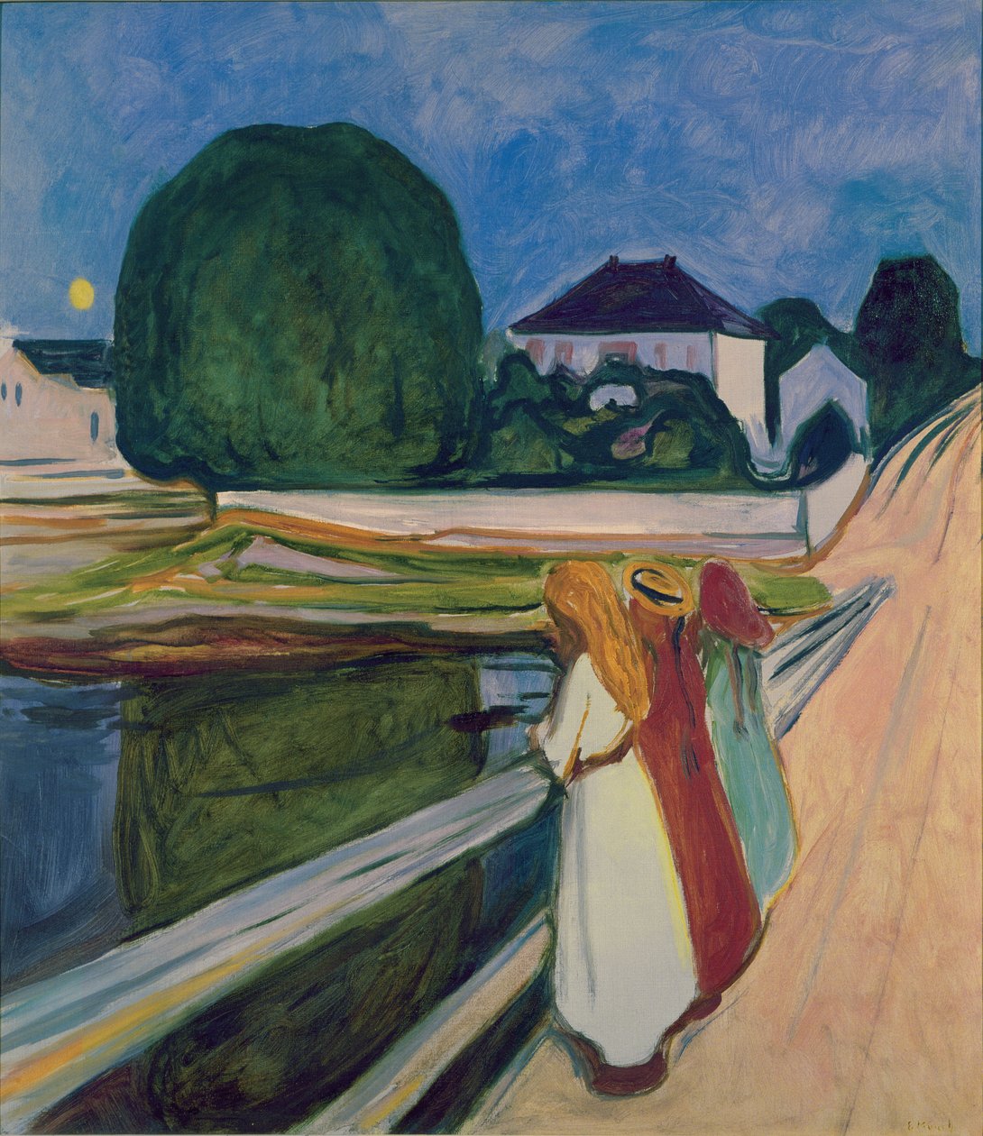 The White Night by Edvard Munch