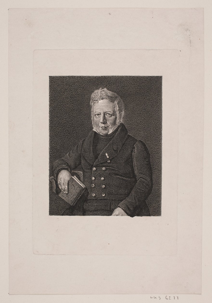 Peter Oluf Brøndsted by Edvard Fortling