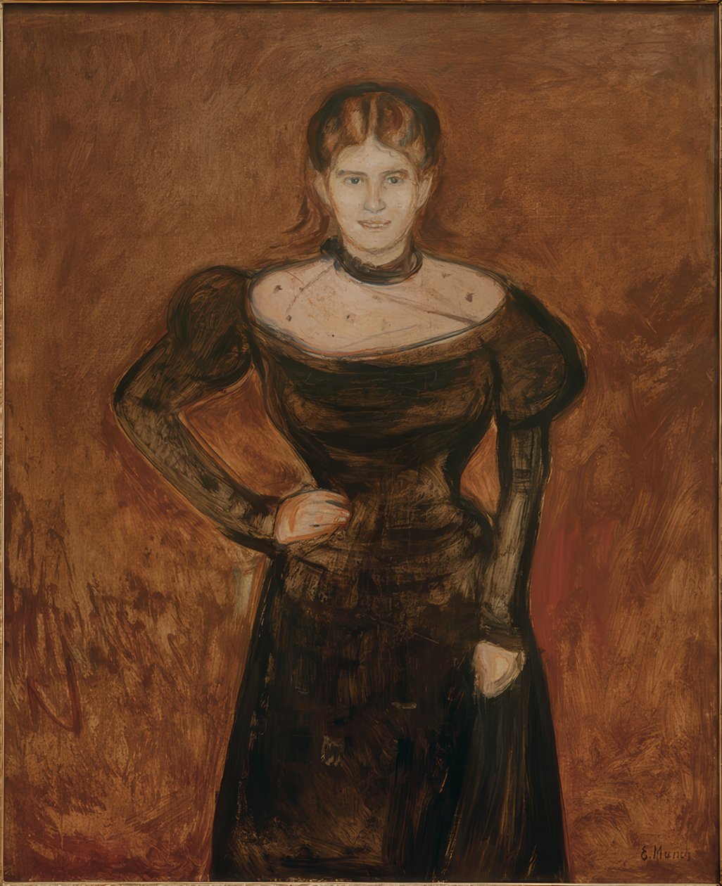 Aase Nørregaard by Edvard Munch