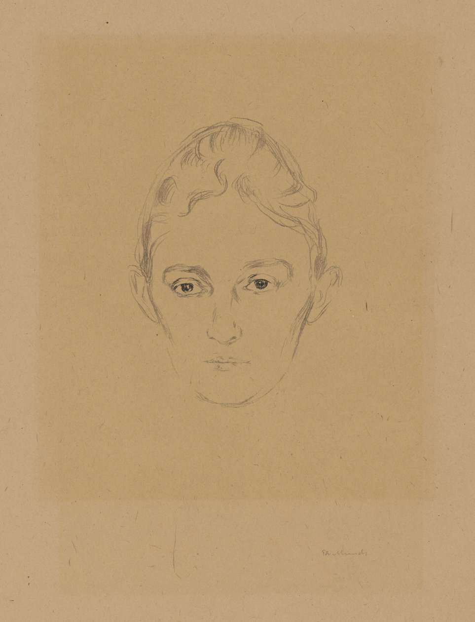 From the Portfolio "From the House of Max Linde": Marie Linde by Edvard Munch