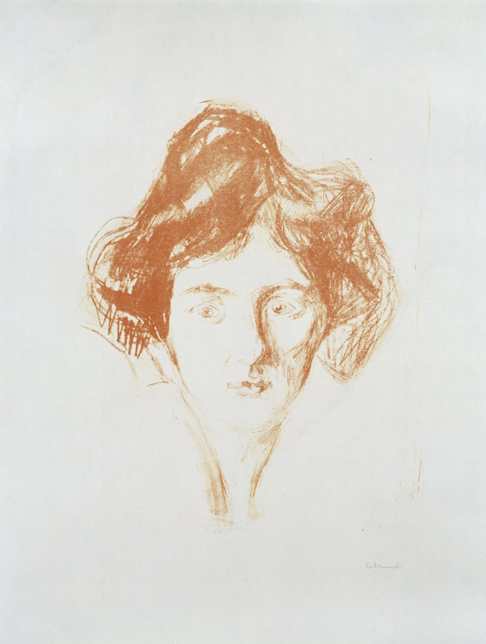 Berlin Model by Edvard Munch