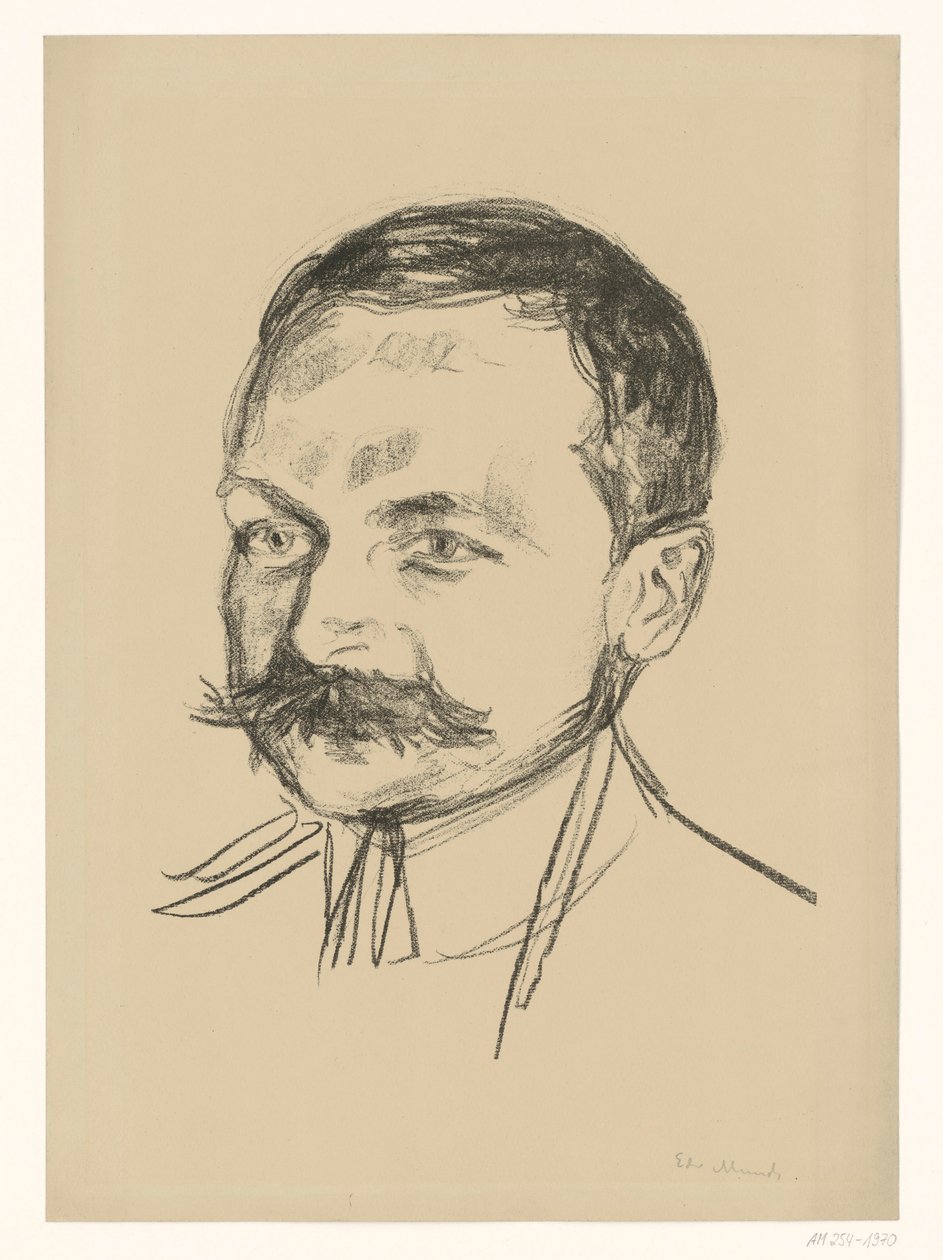 Dr. Wilhelm Wartmann by Edvard Munch