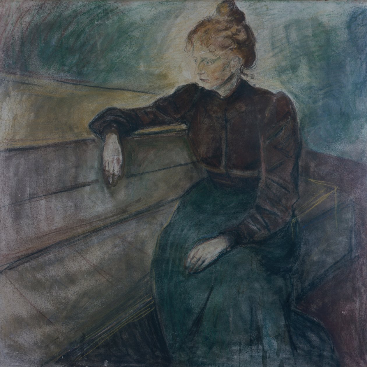 Female Portrait by Edvard Munch