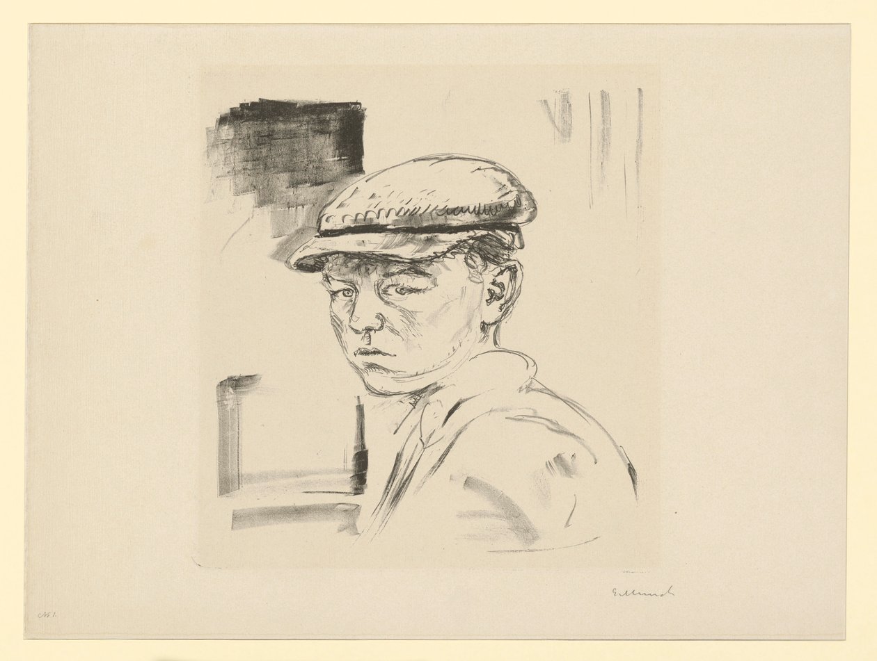 Young Servant (Jarl) by Edvard Munch