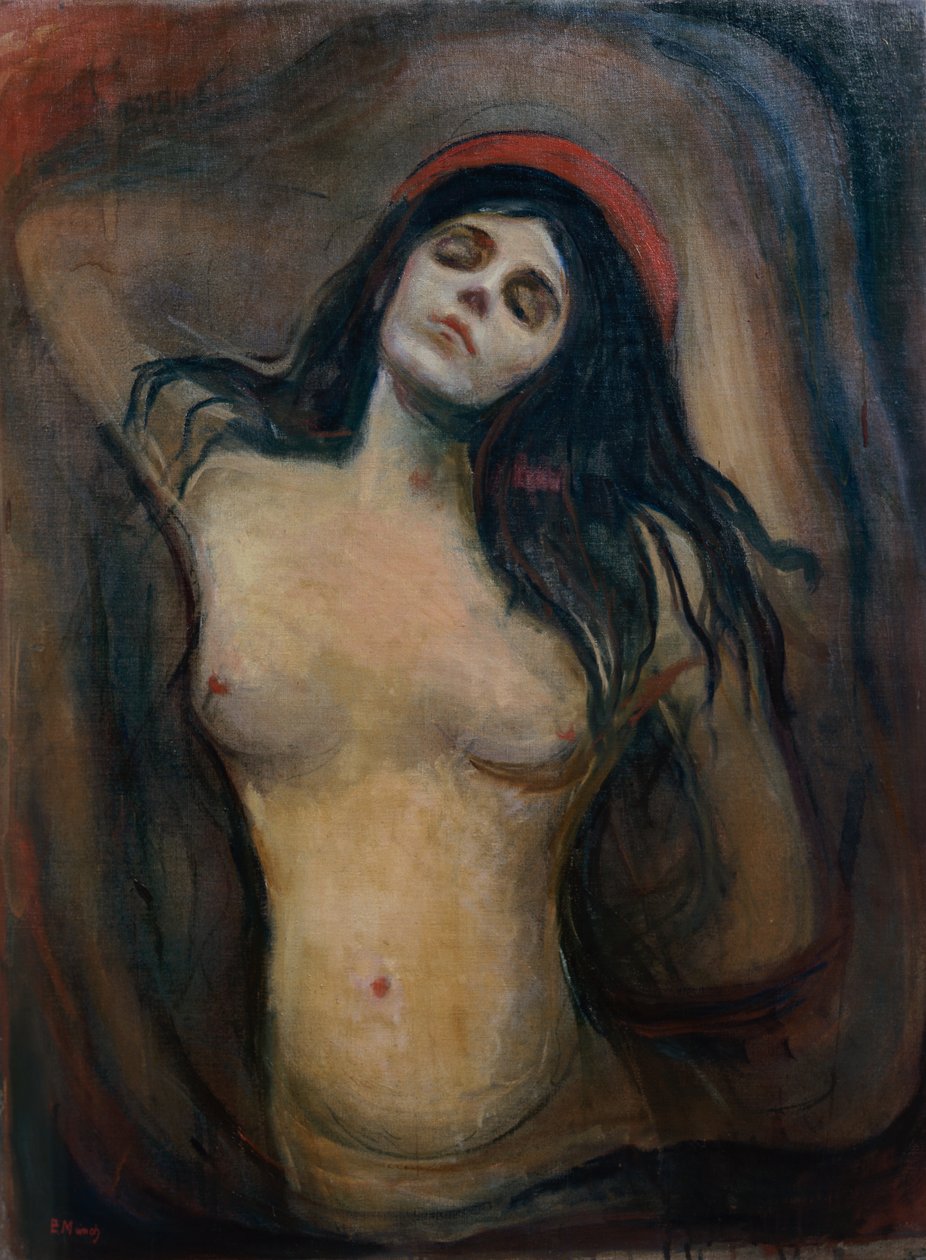 Madonna by Edvard Munch