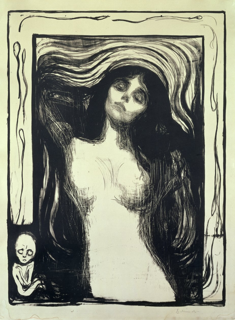 Madonna, Loving Woman by Edvard Munch