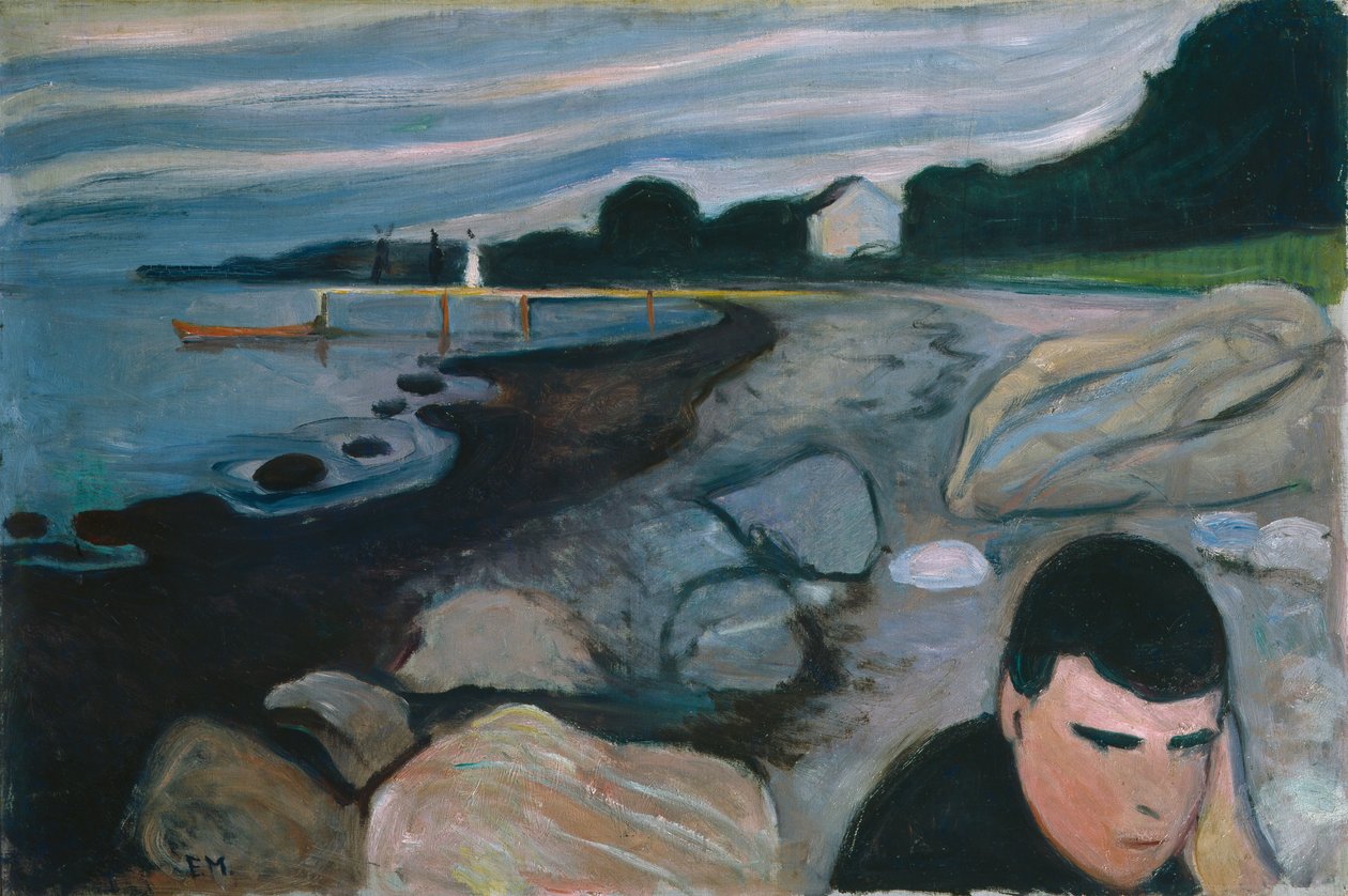 Melancholy by Edvard Munch