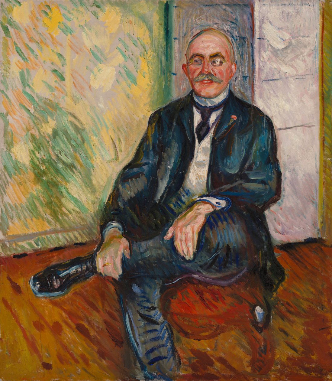 Portrait of Gustaf Schiefler by Edvard Munch