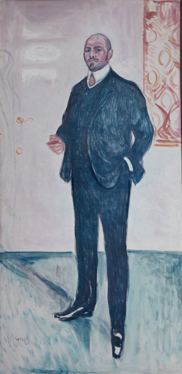 Professor Walther Rathenau by Edvard Munch