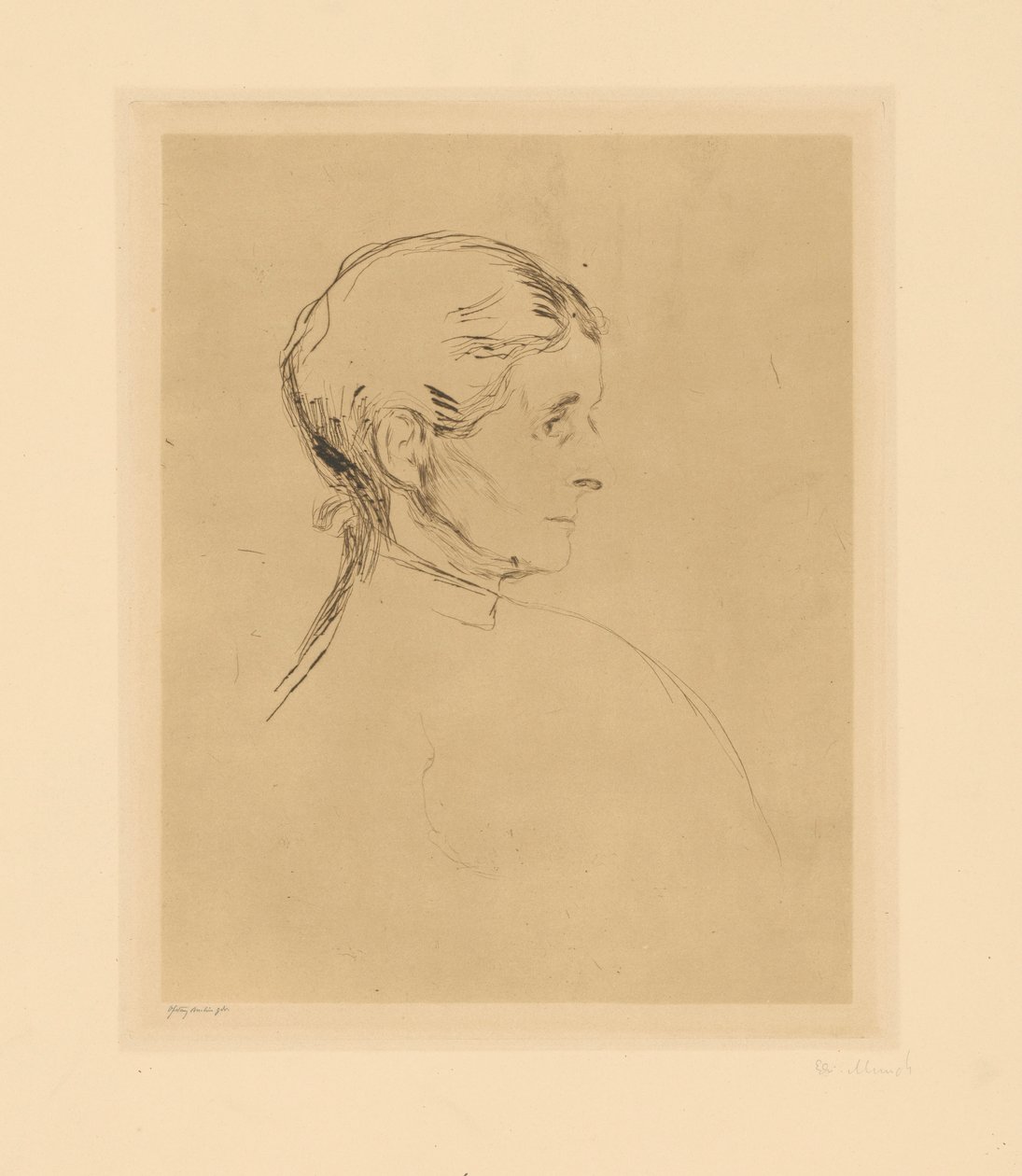 Ragnhild Heiberg by Edvard Munch