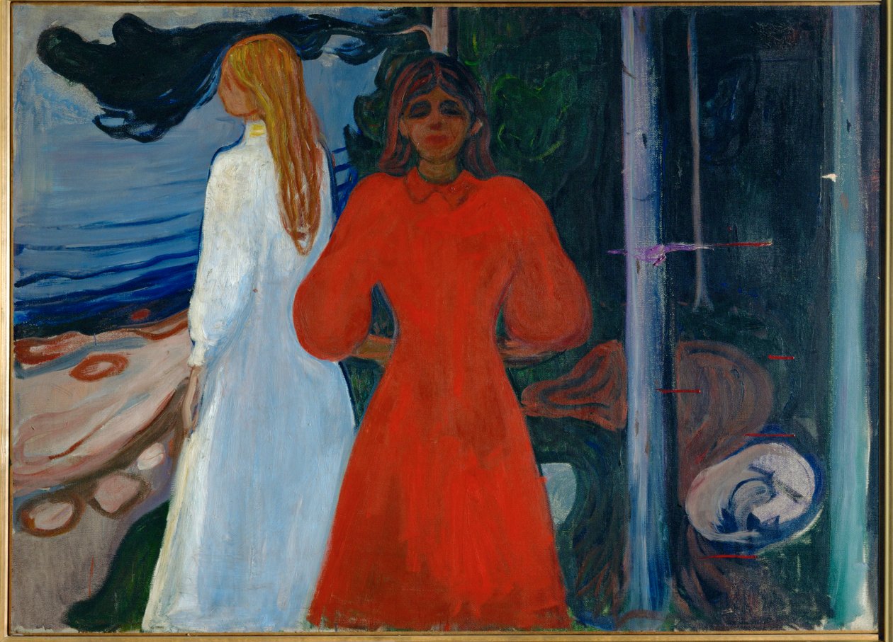 Red and White by Edvard Munch
