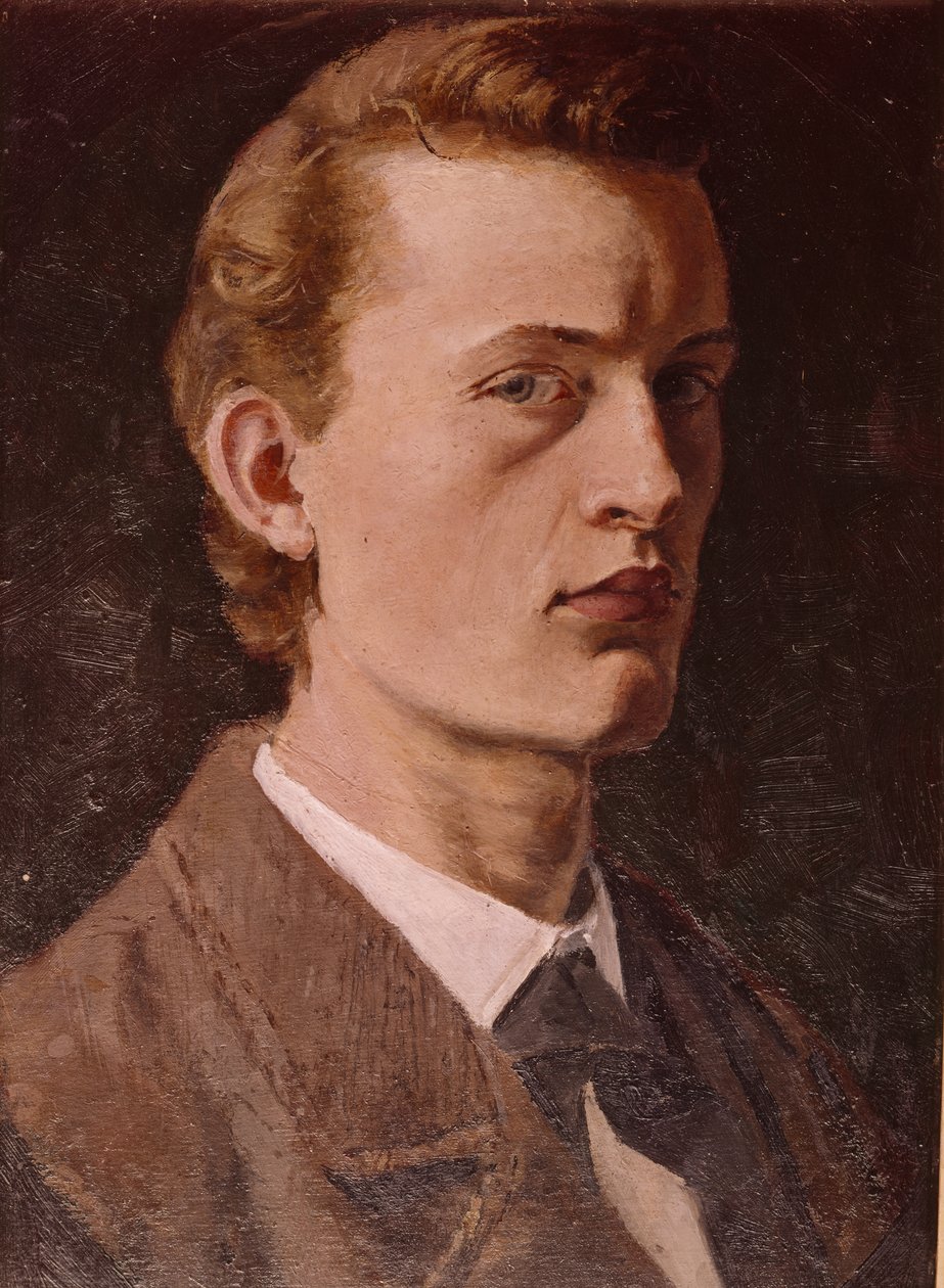Self-Portrait by Edvard Munch