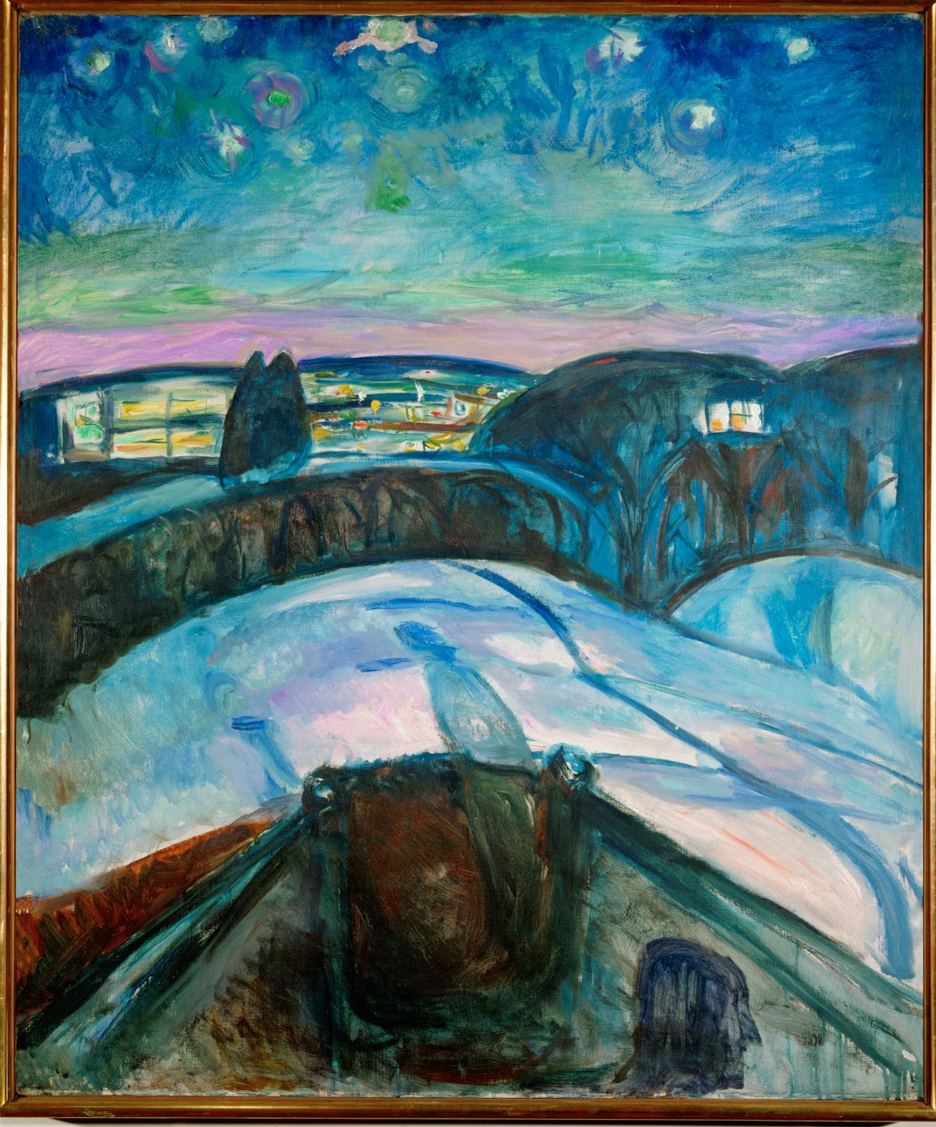 Starry Night by Edvard Munch