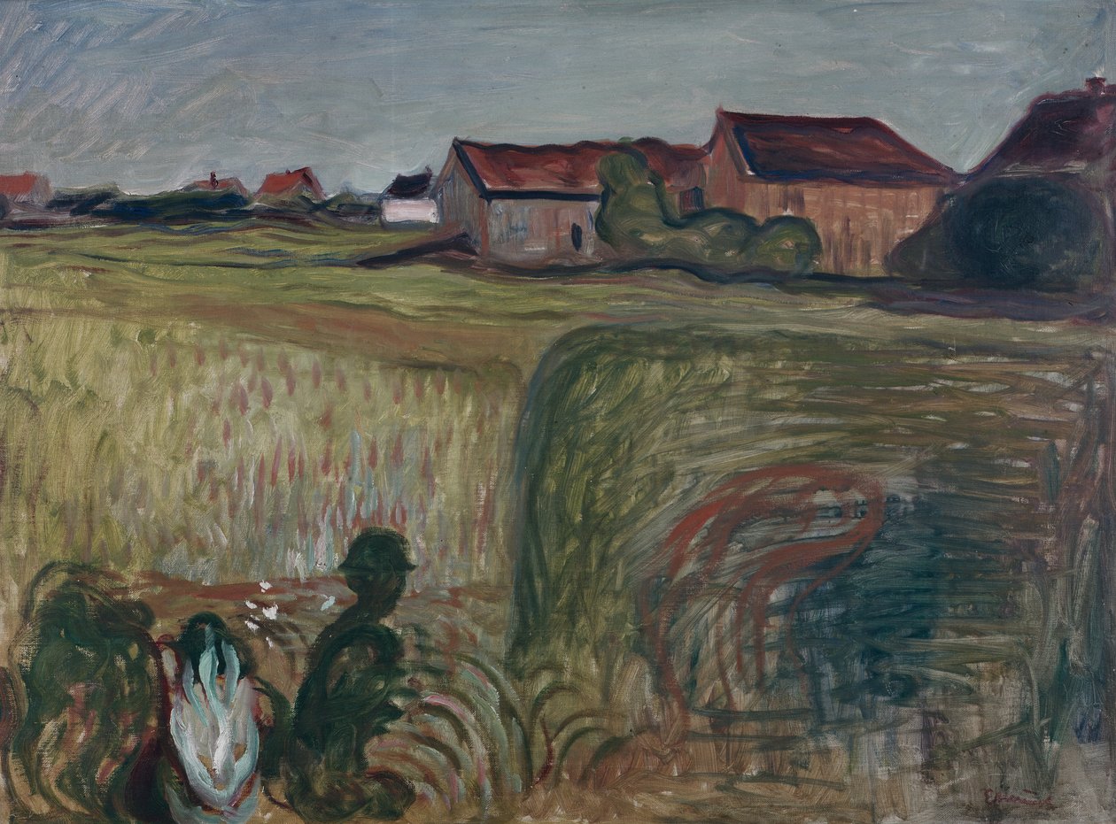 Summer Night by Edvard Munch