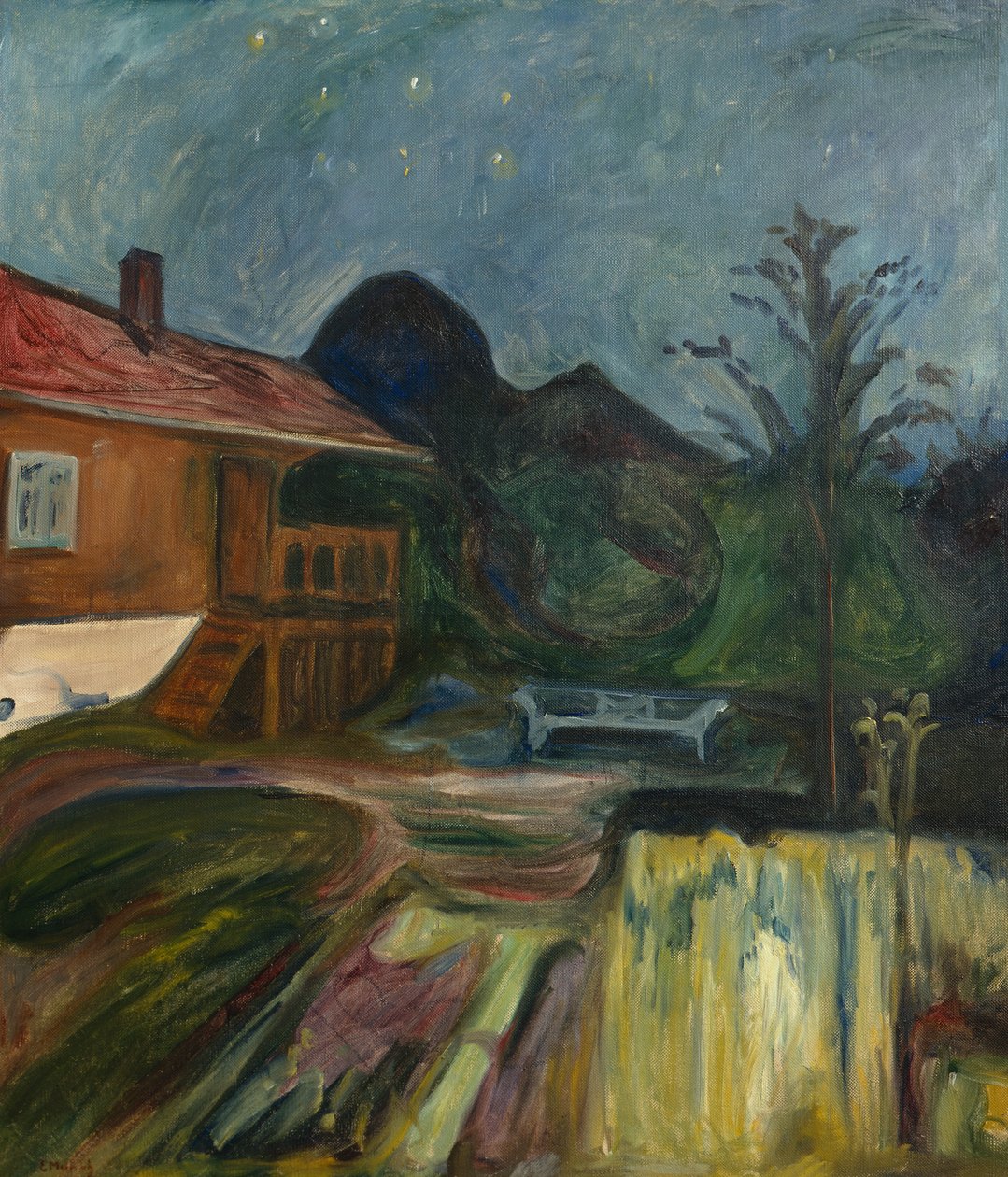 Summer Night in Åsgårdstrand by Edvard Munch