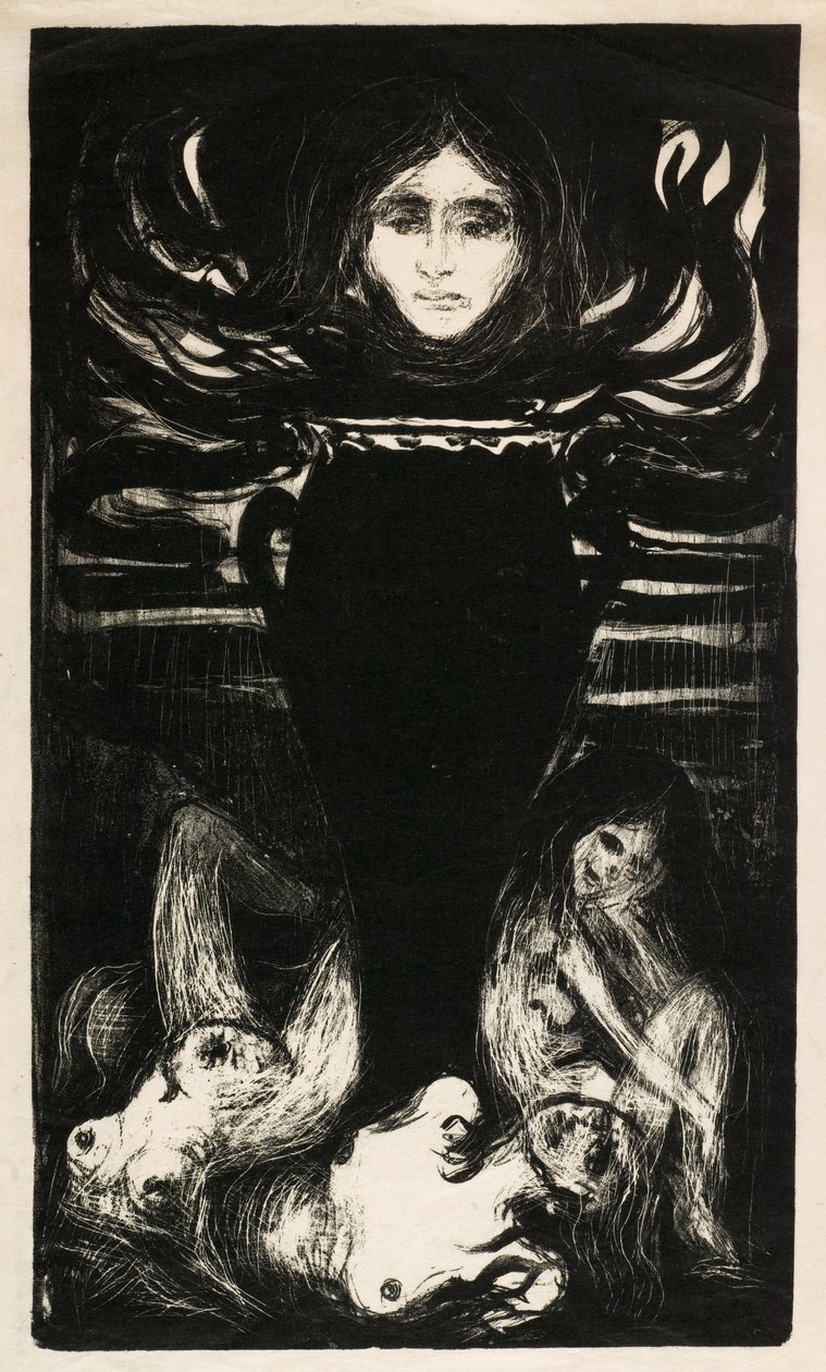 The Urn by Edvard Munch