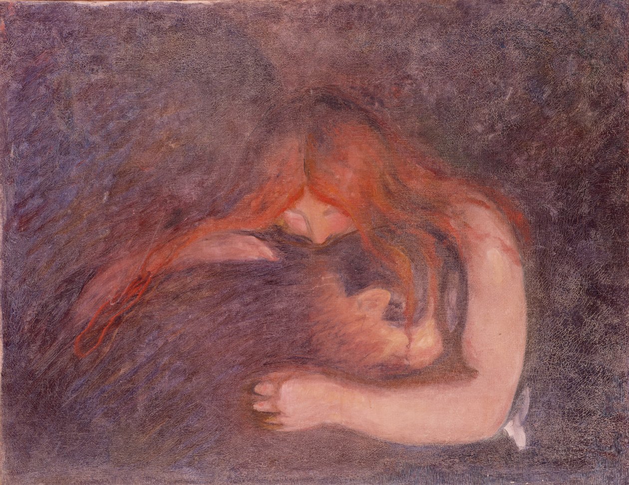 Vampire by Edvard Munch