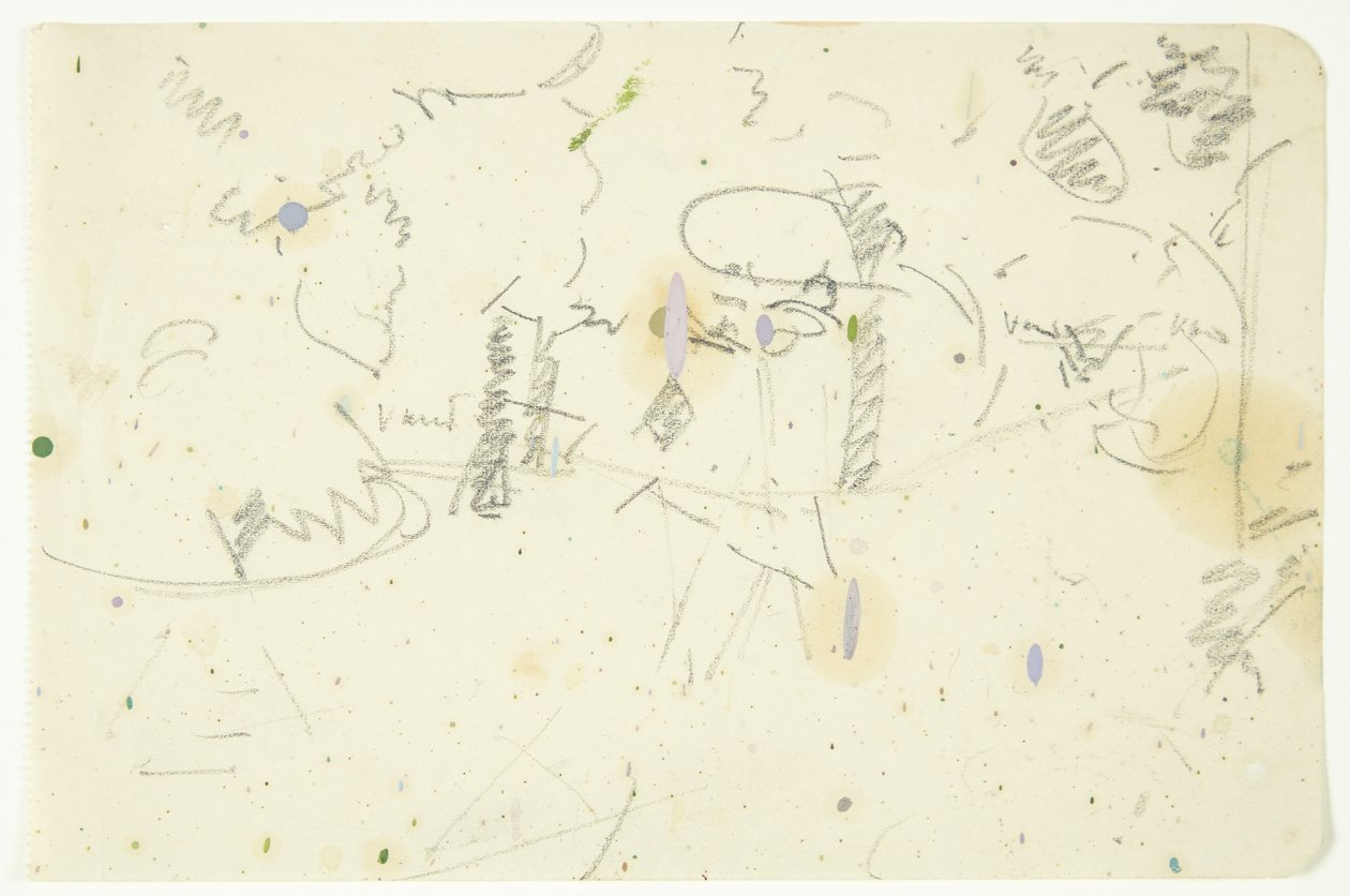Composition Study for the Langelinie Picture by Edvard Weie