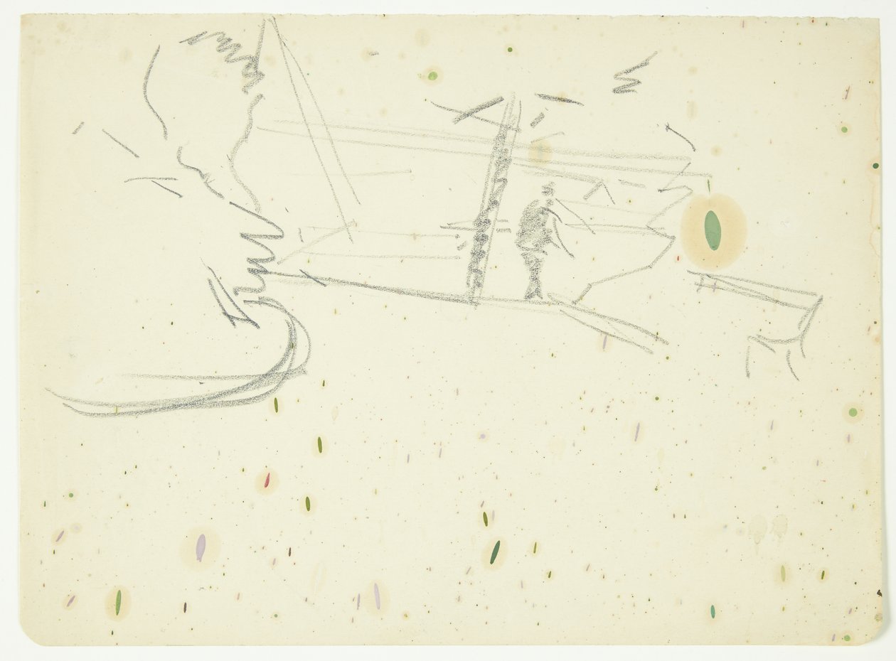 Composition Study for Langelinie Picture by Edvard Weie