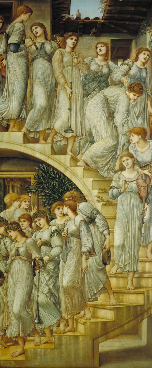 The Golden Stairs by Edward Burne-Jones