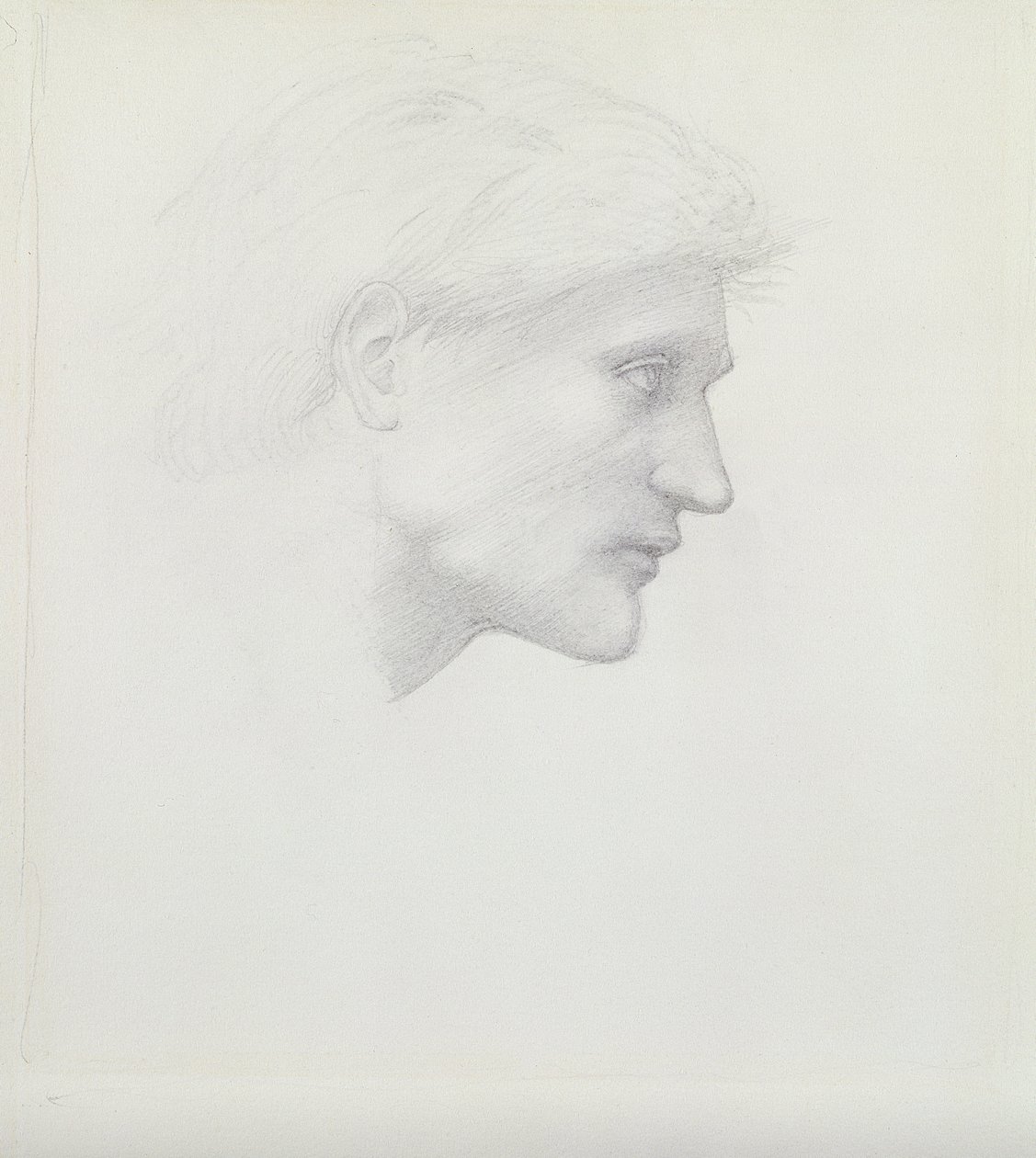 Alessandro di Marco - Head Study by Edward Burne Jones