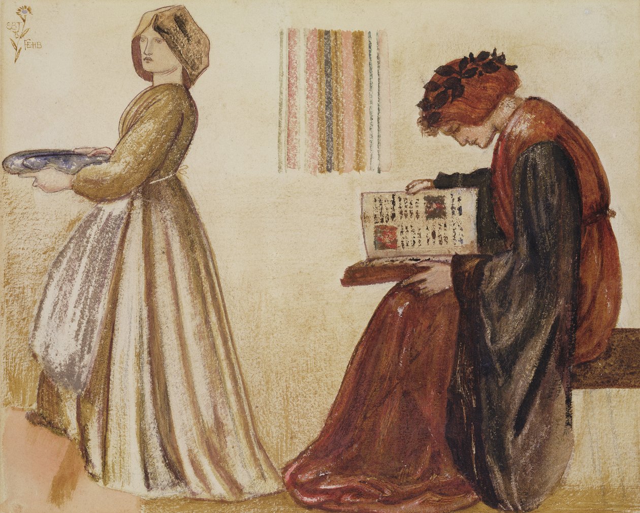 The Wedding of Sir Degrevaunt by Edward Burne-Jones