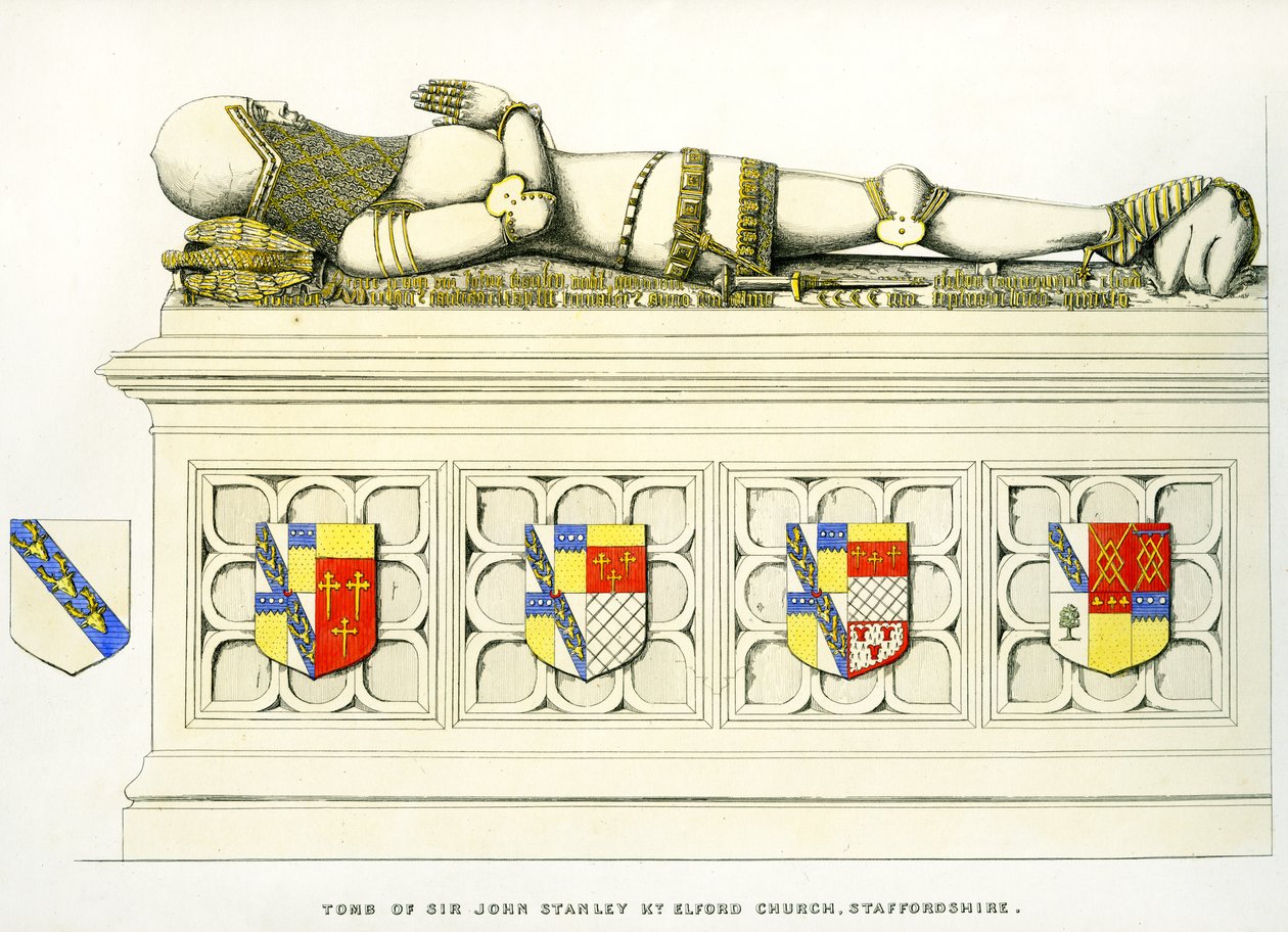 Effigy of Sir John Stanley, St. Peter