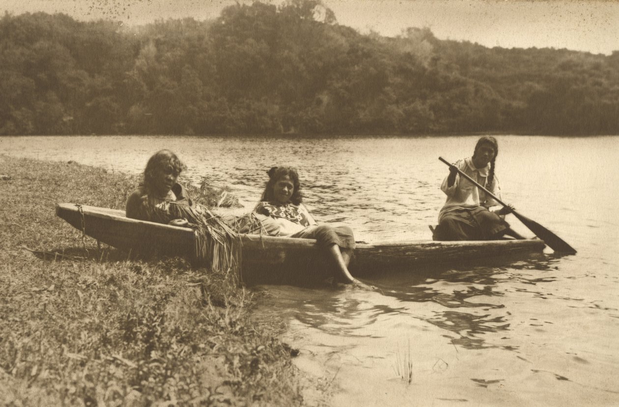 Waka, Lake Rotoiti, c.1915 by Edward Payton