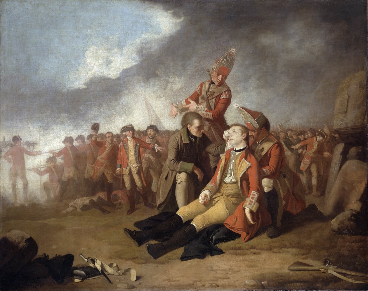 The Death of General Wolfe by Edward Penny