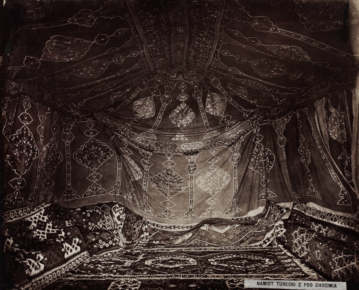 Turkish Tent from Khotyn by Edward Trzemeski