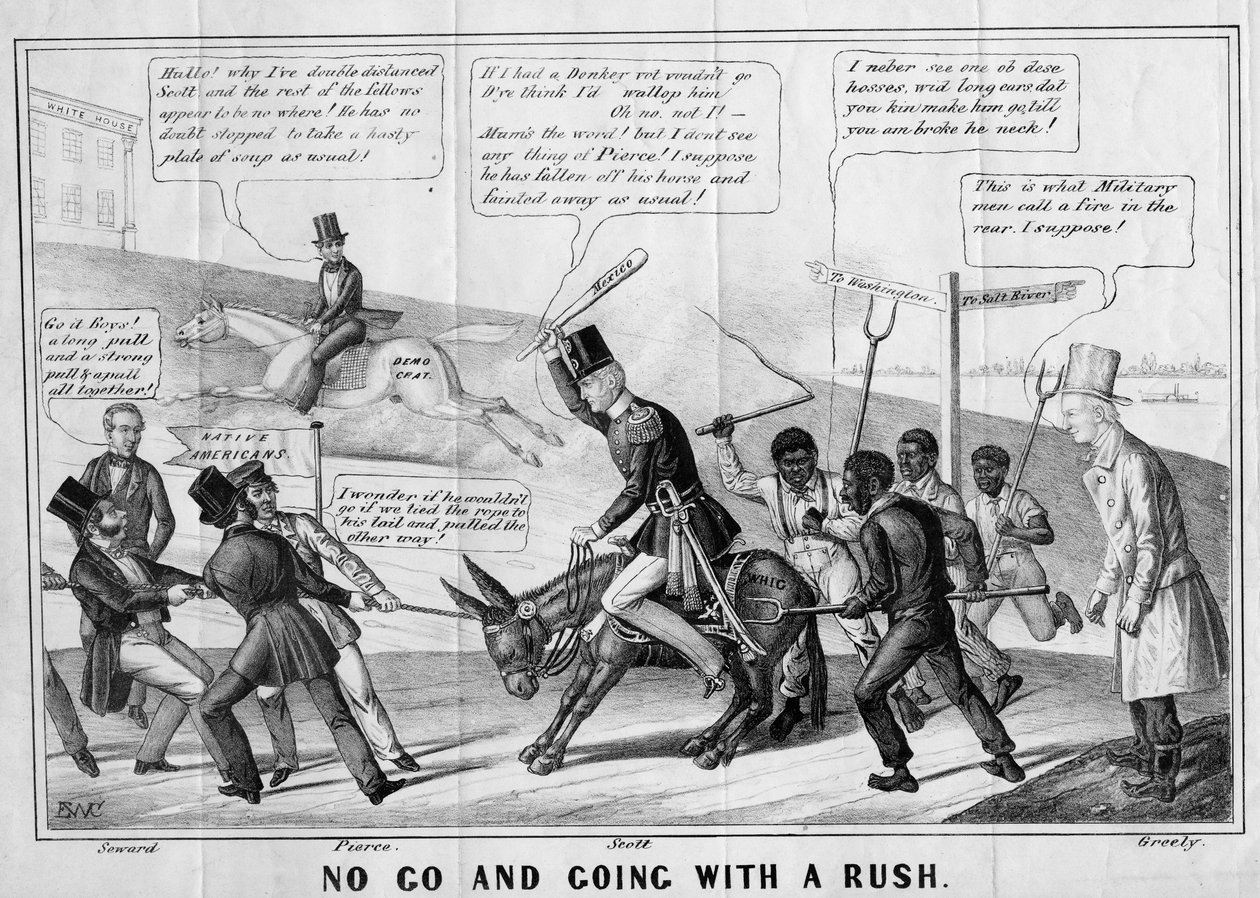No go and going with a rush by Edward Williams Clay