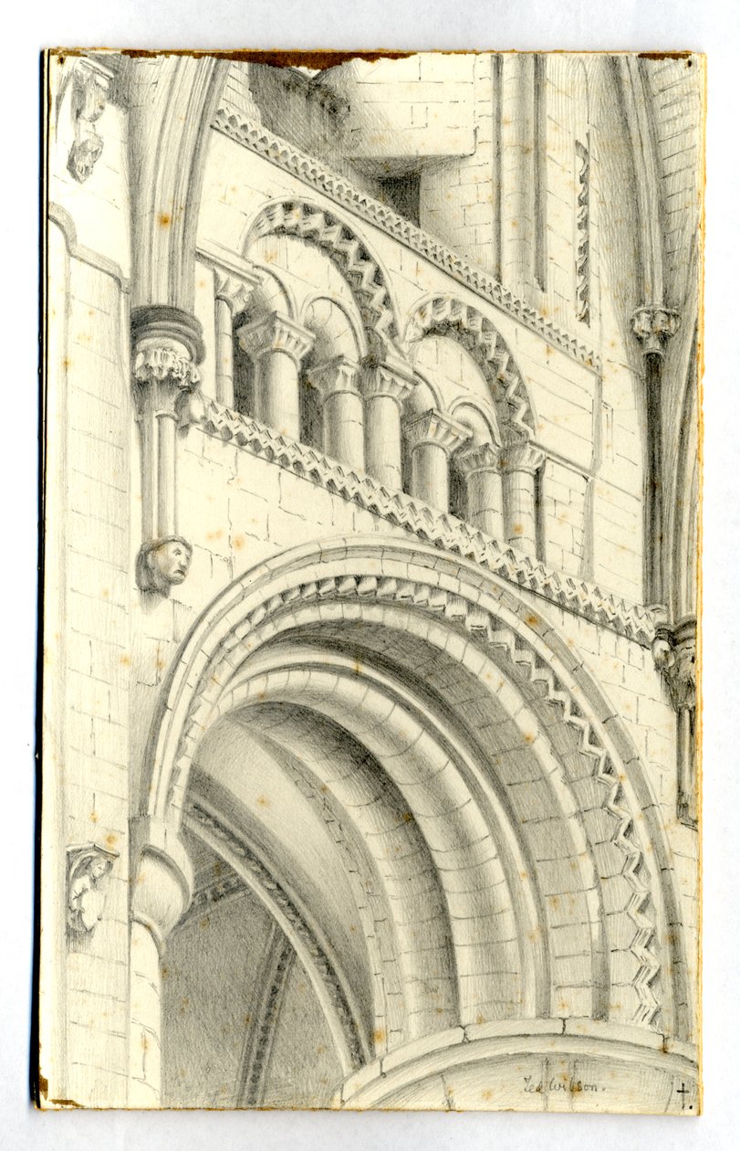 Gloucester Cathedral, 1900 by Edward Adrian Wilson