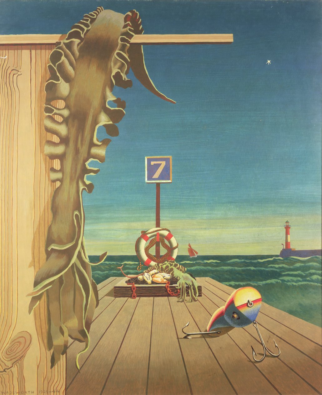 Tomorrow Morning by Edward Alexander Wadsworth
