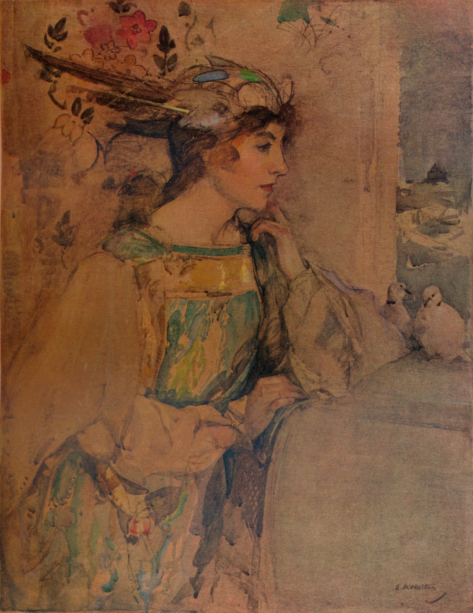 Eagerheart, c1900 by Edward Arthur Walton