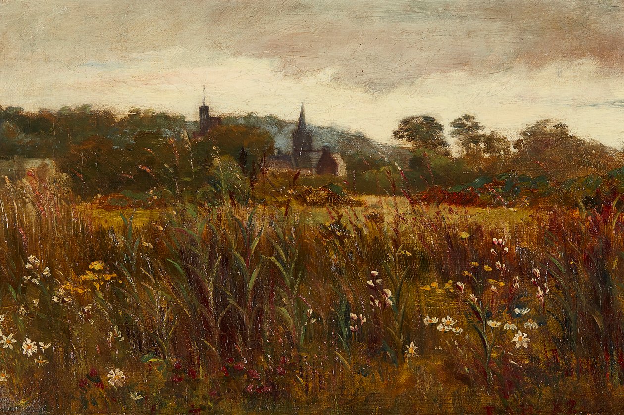 A Glimpse of Kirkcudbright by Edward Atkinson Hornel