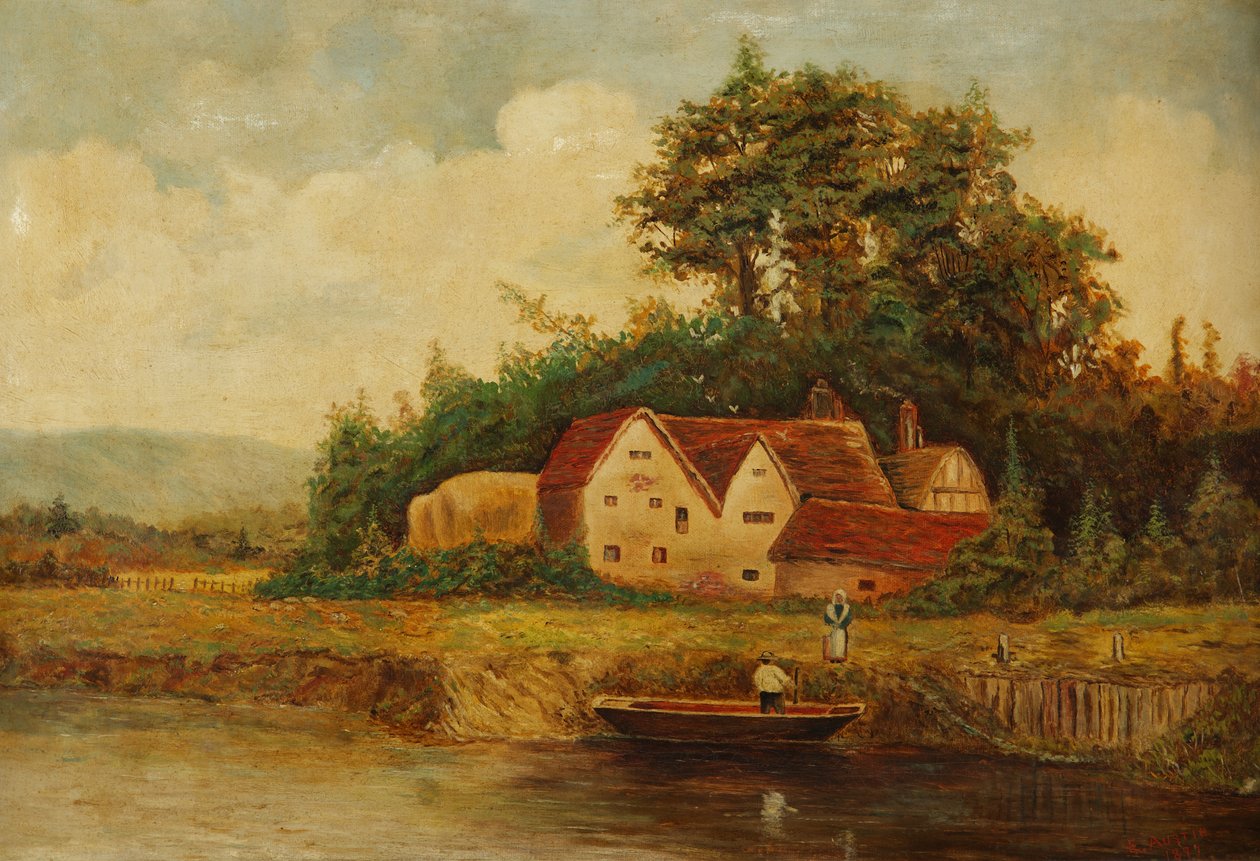 A Worcestershire Mill by Edward Austin