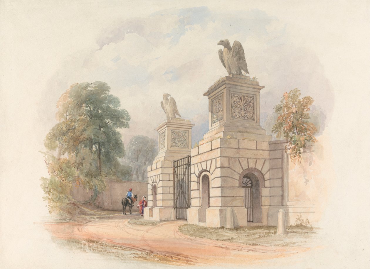Design for a Park Gateway by Edward Blore