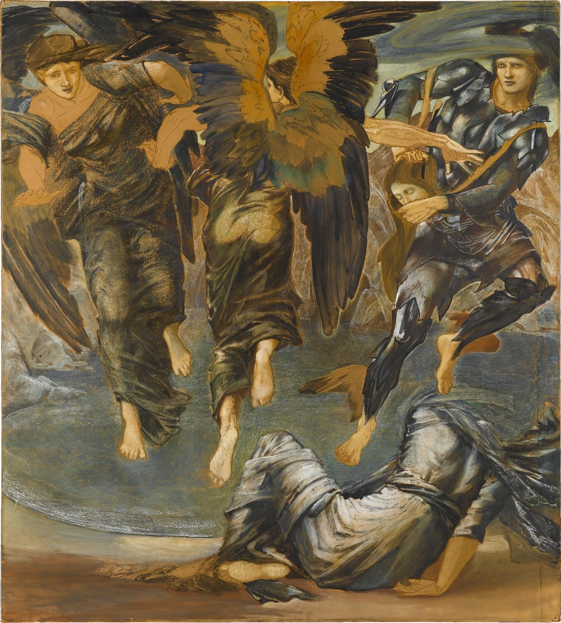 The Death of Medusa by Edward Burne-Jones