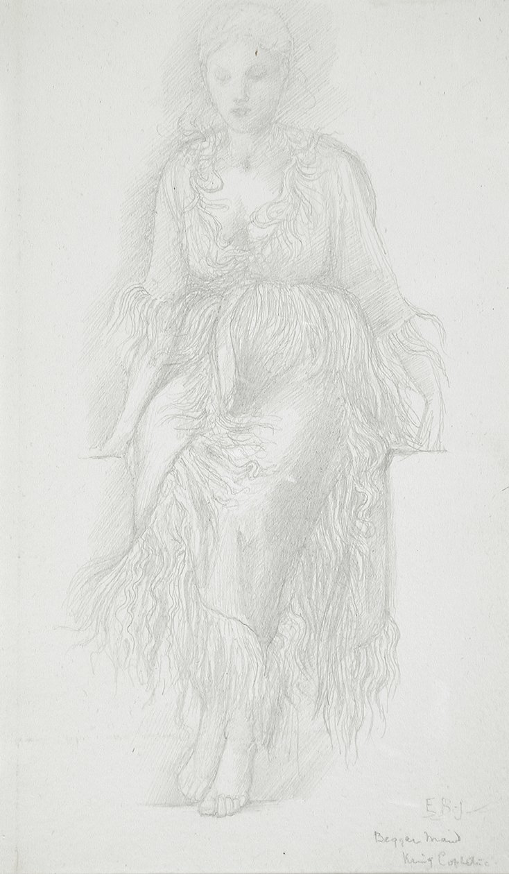 Seated Woman by Edward Burne-Jones
