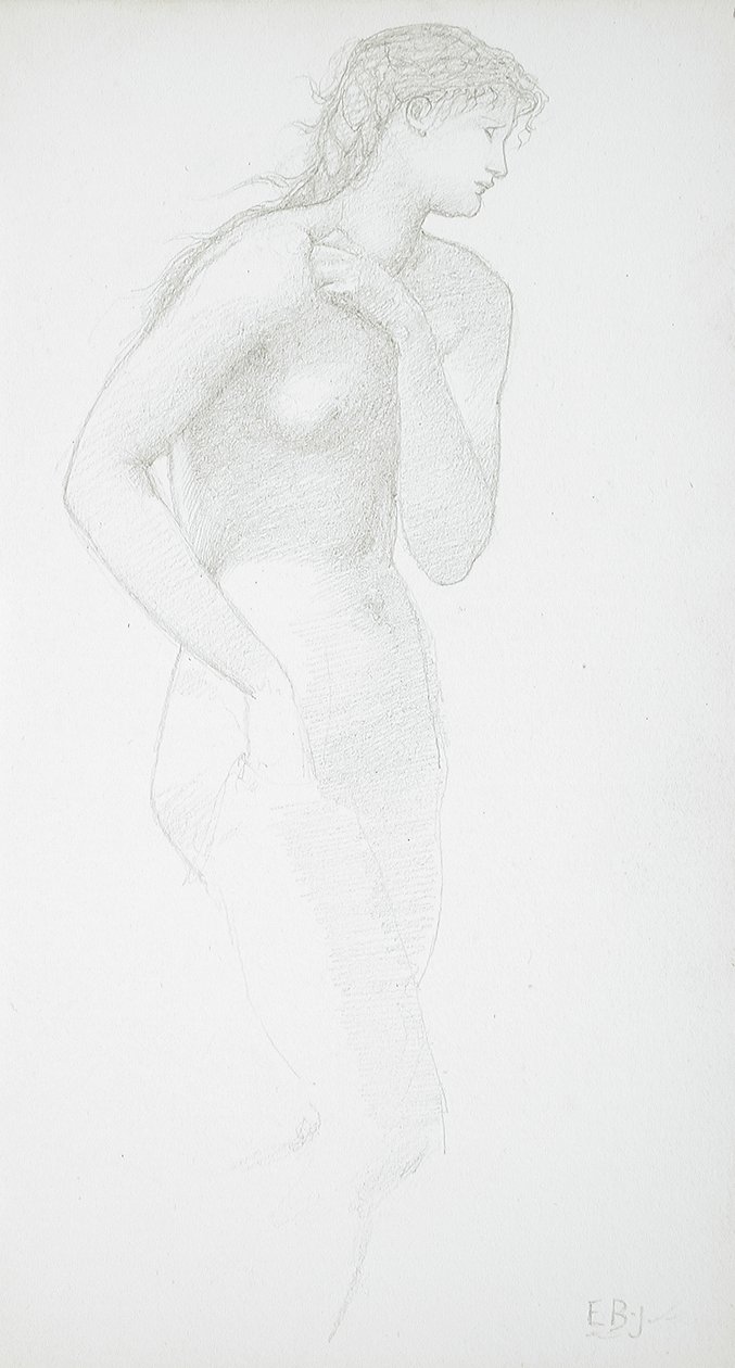 Standing Female Nude by Edward Burne-Jones