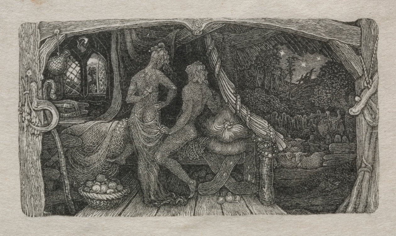 The Chamber-Idyll, 1829 by Edward Calvert