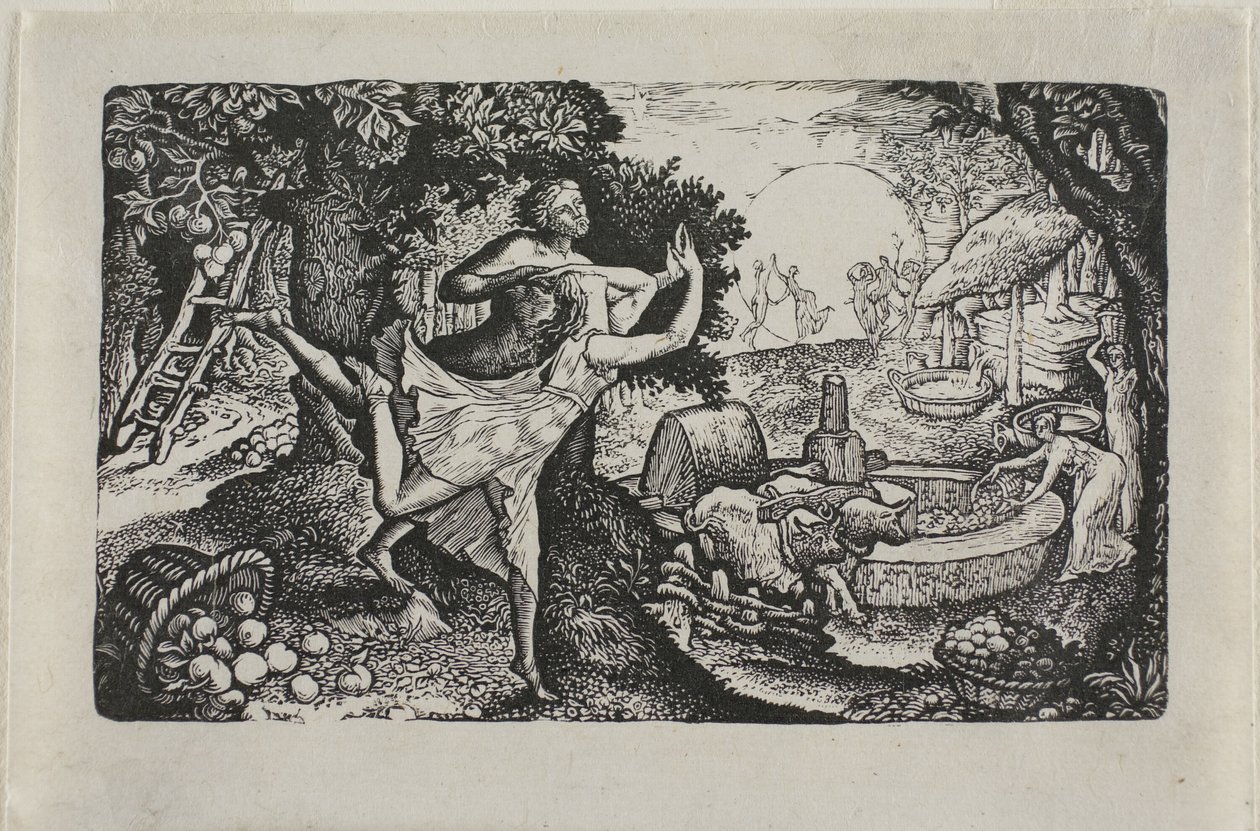 The Cyder Feast by Edward Calvert