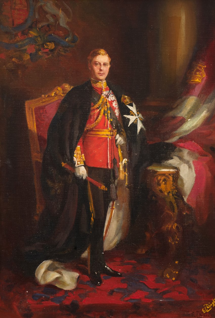 HRH King Edward VIII, c.1936 by Edward Caruana Dingli