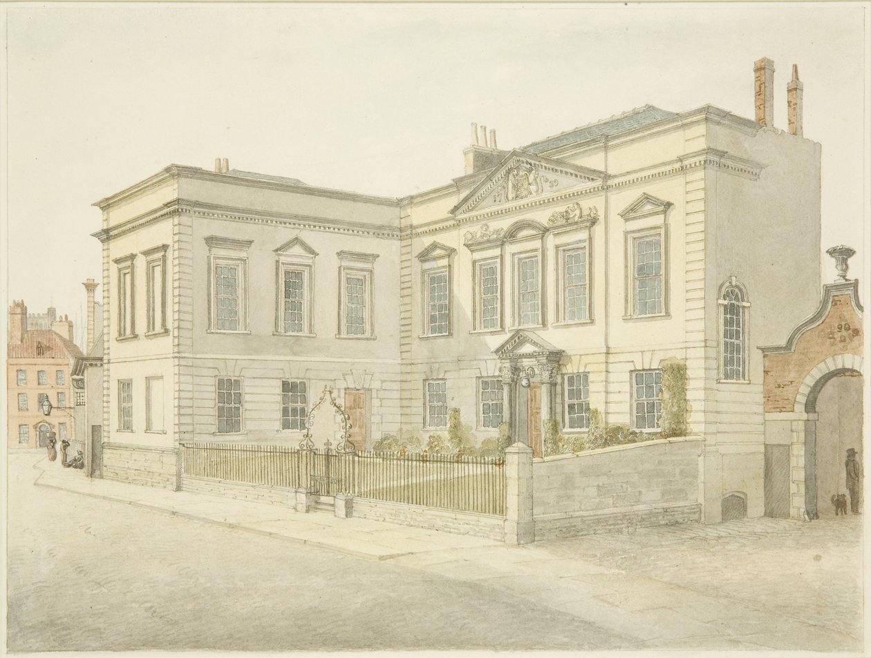 The Bristol City Library, King Street by Edward Cashin